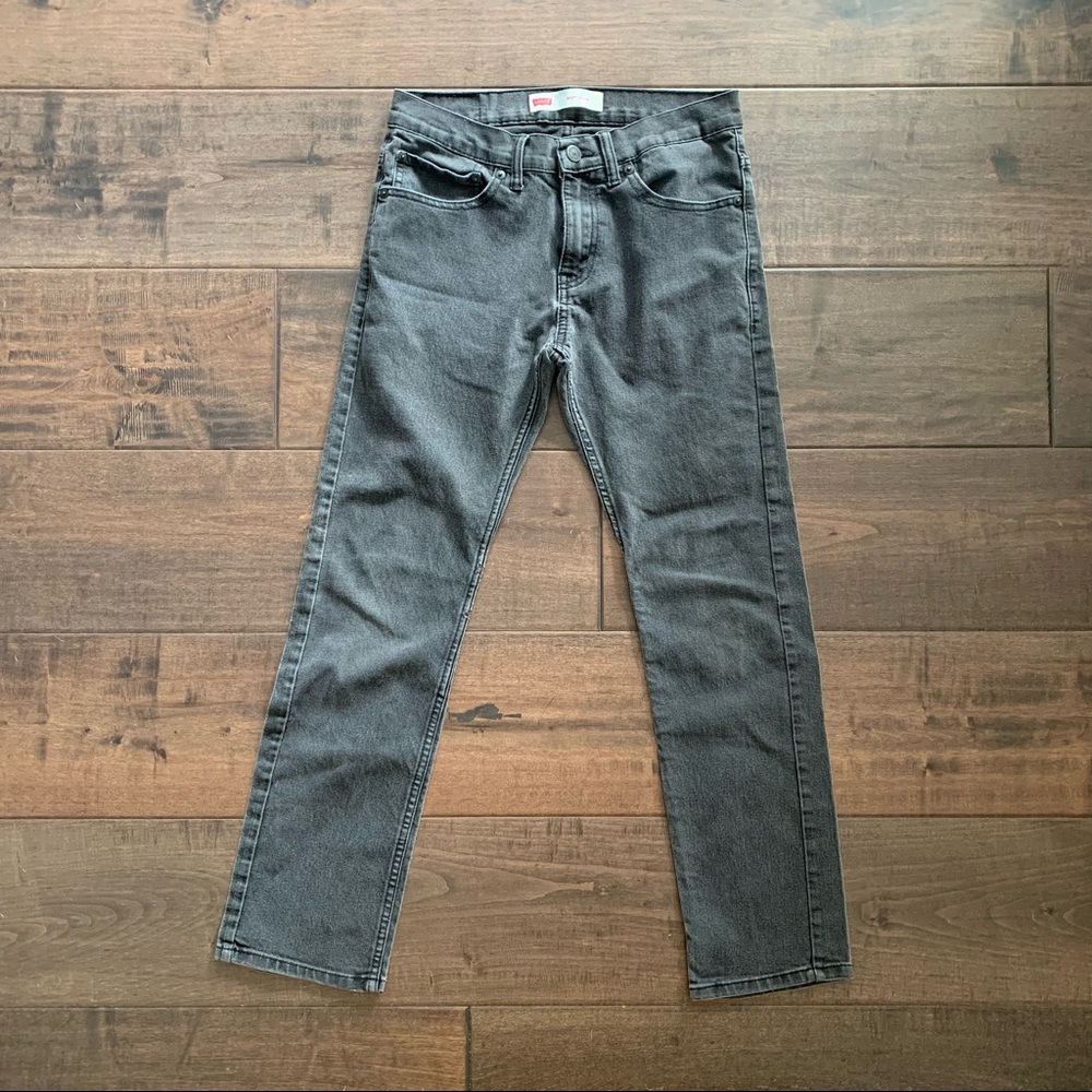 Black Levi 511 Slim Jeans